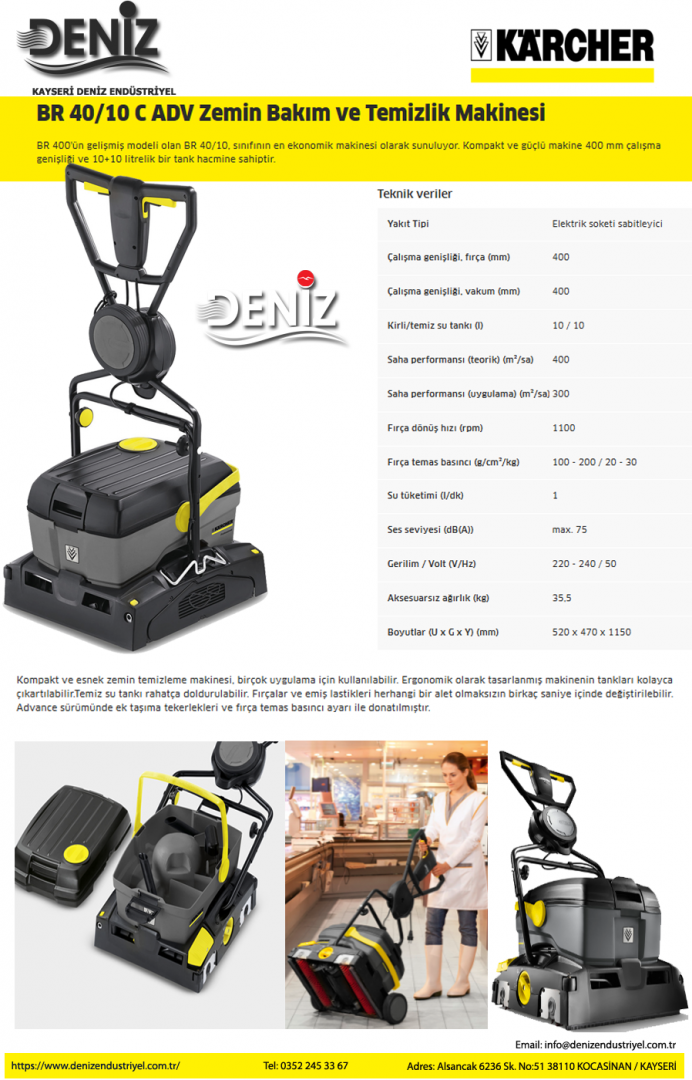 KARCHER BR 40/10 C ADV