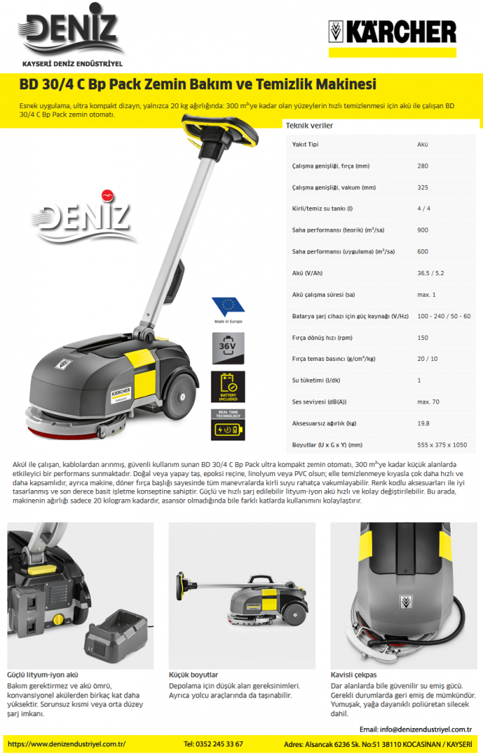 KARCHER BR 30/4 C 